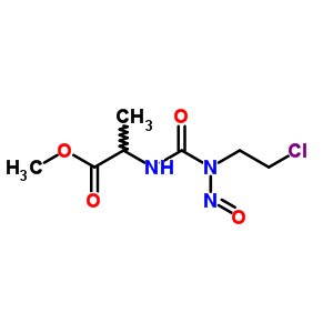 82219-34-9  methyl N-[(2-chloroethyl)(nitroso)carbamoyl]alaninate