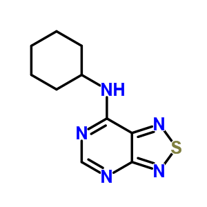 93787-16-7  N-cyclohexyl[1,2,5]thiadiazolo[3,4-d]pyrimidin-7-amine