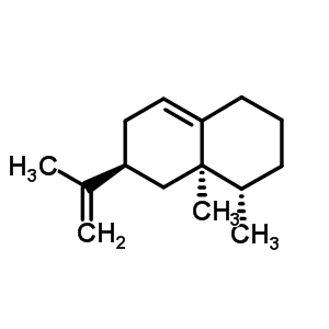 123408-96-8  (4S,4aR,6S)-4,4a-dimethyl-6-(prop-1-en-2-yl)-1,2,3,4,4a,5,6,7-octahydronaphthalene