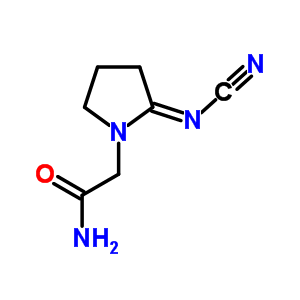 151602-36-7  2-[(2E)-2-(cyanoimino)pyrrolidin-1-yl]acetamide