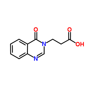 3-(4-oxoquinazolin-3(4H)-yl)propanoic acid 25818-88-6