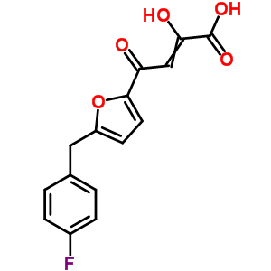 280571-46-2  4-[5-(4-fluorobenzyl)furan-2-yl]-2-hydroxy-4-oxobut-2-enoic acid