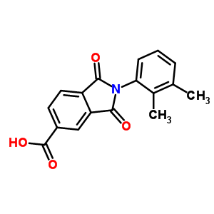 294667-08-6  2-(2,3-dimethylphenyl)-1,3-dioxo-2,3-dihydro-1H-isoindole-5-carboxylic acid