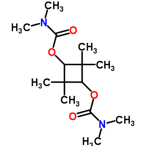 31062-89-2;31062-90-5  2,2,4,4-tetramethylcyclobutane-1,3-diyl bis(dimethylcarbamate)