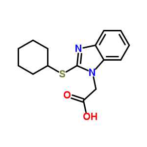 331964-12-6  [2-(cyclohexylsulfanyl)-1H-benzimidazol-1-yl]acetic acid