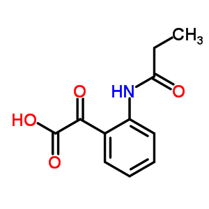 352330-52-0  oxo[2-(propanoylamino)phenyl]acetic acid