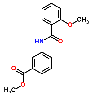 5320-59-2  methyl 3-[(2-methoxybenzoyl)amino]benzoate