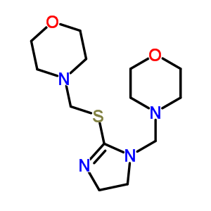 54505-28-1  4-({[1-(morpholin-4-ylmethyl)-4,5-dihydro-1H-imidazol-2-yl]sulfanyl}methyl)morpholine