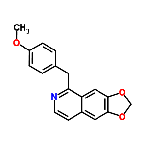 55857-56-2  5-(4-methoxybenzyl)[1,3]dioxolo[4,5-g]isoquinoline