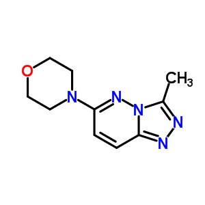 56383-11-0  3-methyl-6-(morpholin-4-yl)[1,2,4]triazolo[4,3-b]pyridazine