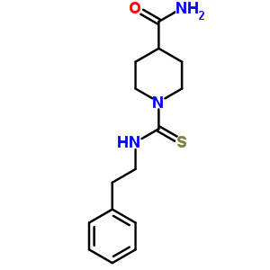 5840-97-1  1-[(2-phenylethyl)carbamothioyl]piperidine-4-carboxamide
