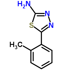 59565-54-7  5-(2-methylphenyl)-1,3,4-thiadiazol-2-amine 59565-54-7  5-(2-methylphenyl)-1,3,4-thiadiazol-2-amine