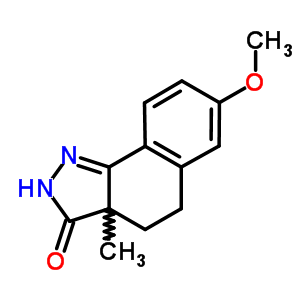 62017-77-0  7-methoxy-3a-methyl-2,3a,4,5-tetrahydro-3H-benzo[g]indazol-3-one