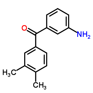 62261-58-9  (3-aminophenyl)(3,4-dimethylphenyl)methanone