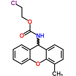 7467-22-3  2-chloroethyl (4-methyl-9H-xanthen-9-yl)carbamate