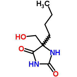 7507-22-4  5-butyl-5-(hydroxymethyl)imidazolidine-2,4-dione