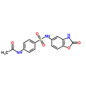 77408-71-0  N-{4-[(2-oxo-2,3-dihydro-1,3-benzoxazol-5-yl)sulfamoyl]phenyl}acetamide