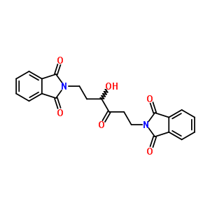 79186-32-6  2,2'-(3-hydroxy-4-oxohexane-1,6-diyl)bis(1H-isoindole-1,3(2H)-dione)