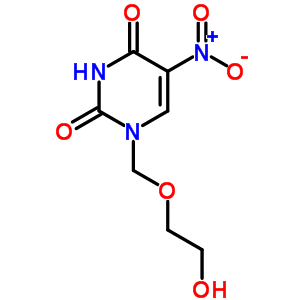 81797-05-9  1-[(2-hydroxyethoxy)methyl]-5-nitropyrimidine-2,4(1H,3H)-dione