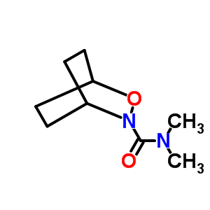 87013-22-7  N,N-dimethyl-2-oxa-3-azabicyclo[2.2.2]octane-3-carboxamide