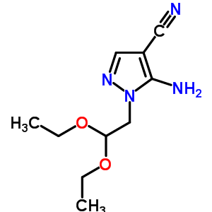 91296-17-2  5-amino-1-(2,2-diethoxyethyl)-1H-pyrazole-4-carbonitrile