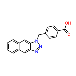 202582-08-9  4-(1H-naphtho[2,3-d][1,2,3]triazol-1-ylmethyl)benzoic acid