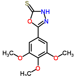 23269-92-3  5-(3,4,5-trimethoxyphenyl)-1,3,4-oxadiazole-2(3H)-thione