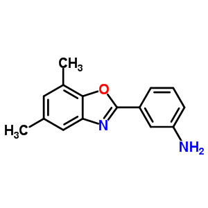 293737-69-6  3-(5,7-dimethyl-1,3-benzoxazol-2-yl)aniline