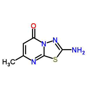 31737-02-7  2-amino-7-methyl-5H-[1,3,4]thiadiazolo[3,2-a]pyrimidin-5-one