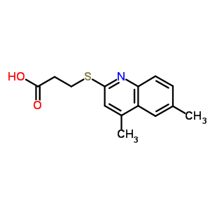 330832-52-5  3-[(4,6-dimethylquinolin-2-yl)sulfanyl]propanoic acid