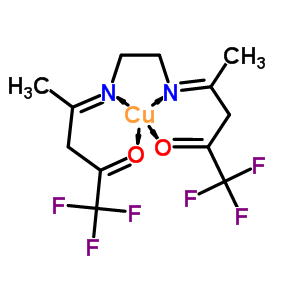 40820-17-5  (4E,4'E)-4,4'-(ethane-1,2-diyldinitrilo)bis(1,1,1-trifluoropentan-2-one) - copper (1:1)