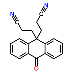 52236-45-0  3,3'-(10-oxo-9,10-dihydroanthracene-9,9-diyl)dipropanenitrile