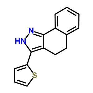 52837-61-3  3-(thiophen-2-yl)-4,5-dihydro-2H-benzo[g]indazole