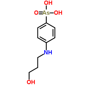 5437-15-0  {4-[(3-hydroxypropyl)amino]phenyl}arsonic acid