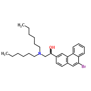 5442-87-5  1-(9-bromophenanthren-3-yl)-2-(dihexylamino)ethanol