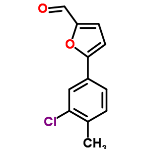 57666-53-2  5-(3-chloro-4-methylphenyl)furan-2-carbaldehyde 57666-53-2  5-(3-chloro-4-methylphenyl)furan-2-carbaldehyde