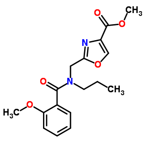 5943-17-9  methyl 2-{[(2-methoxybenzoyl)(propyl)amino]methyl}-1,3-oxazole-4-carboxylate