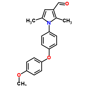 6094-91-3  1-[4-(4-methoxyphenoxy)phenyl]-2,5-dimethyl-1H-pyrrole-3-carbaldehyde