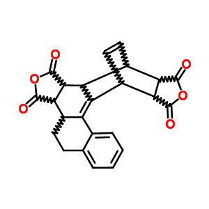 72851-40-2  15,22-dioxaheptacyclo[17.5.2.0~2,18~.0~3,12~.0~4,9~.0~13,17~.0~20,24~]hexacosa-2,4,6,8,25-pentaene-14,16,21,23-tetrone (non-preferred name)