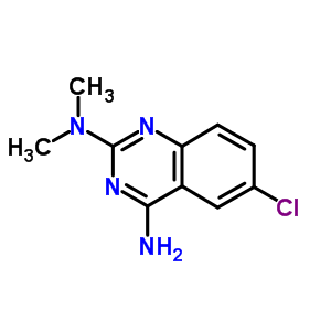 7403-80-7  6-chloro-N~2~,N~2~-dimethylquinazoline-2,4-diamine