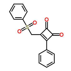 81758-60-3  3-phenyl-4-[(phenylsulfonyl)methyl]cyclobut-3-ene-1,2-dione