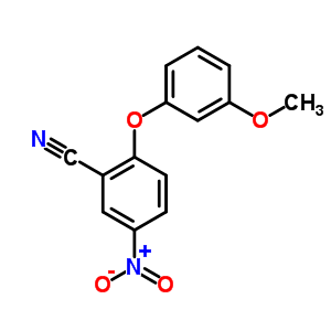 82673-96-9  2-(3-methoxyphenoxy)-5-nitrobenzonitrile