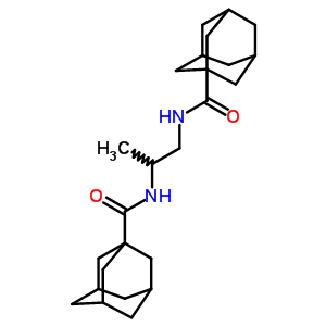 86583-03-1  N,N'-propane-1,2-diylbistricyclo[3.3.1.1~3,7~]decane-1-carboxamide