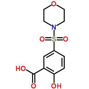 91134-85-9  2-hydroxy-5-(morpholin-4-ylsulfonyl)benzoic acid