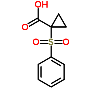 97383-41-0  1-(phenylsulfonyl)cyclopropanecarboxylic acid