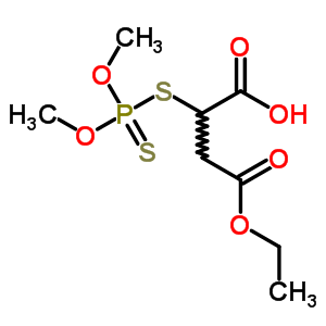 1190-29-0  2-[(dimethoxyphosphorothioyl)sulfanyl]-4-ethoxy-4-oxobutanoic acid