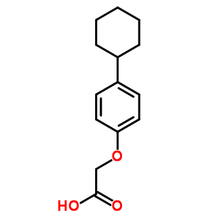 1878-56-4  (4-cyclohexylphenoxy)acetic acid