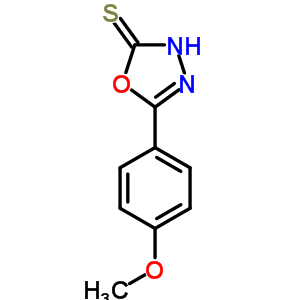 23766-26-9  5-(4-methoxyphenyl)-1,3,4-oxadiazole-2(3H)-thione