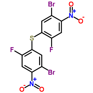 325-58-6  1,1'-sulfanediylbis(5-bromo-2-fluoro-4-nitrobenzene)