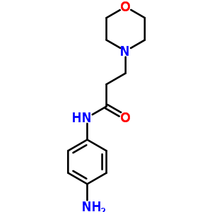 462068-45-7  N-(4-aminophenyl)-3-(morpholin-4-yl)propanamide 462068-45-7  N-(4-aminophenyl)-3-(morpholin-4-yl)propanamide